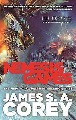 Couverture cartonnée The Expanse 05. Nemesis Games de James S. A. Corey