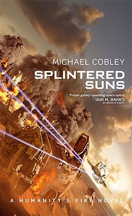 Couverture cartonnée Splintered Suns de Michael Cobley