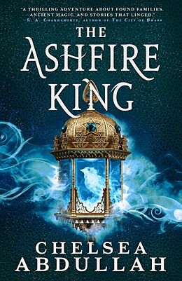 Couverture cartonnée The Ashfire King de Chelsea Abdullah