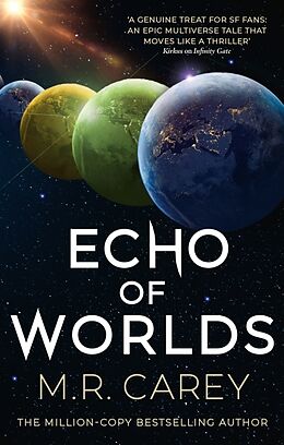 Couverture cartonnée Echo of Worlds de Carey M. R.