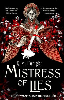 Couverture cartonnée Mistress of Lies de K. M. Enright