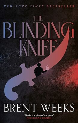 Couverture cartonnée The Blinding Knife de Brent Weeks