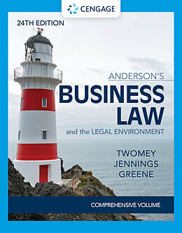 Fester Einband Anderson's Business Law & The Legal Environment - Comprehensive Edition von David Twomey, Marianne Jennings, Stephanie Greene
