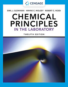 Spiralbindung Chemical Principles in the Laboratory von Emil Slowinski, Wayne Wolsey, Robert Rossi