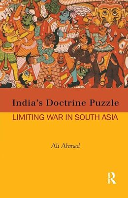 Kartonierter Einband India's Doctrine Puzzle von Ali Ahmed