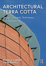 Fester Einband Architectural Terra Cotta von Donald Corner, John Rowell