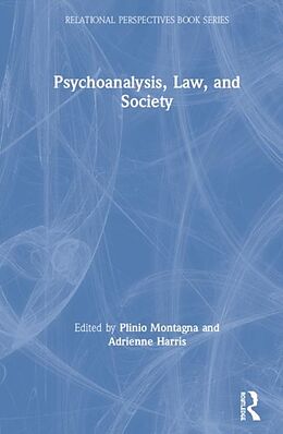 Livre Relié Psychoanalysis, Law, and Society de Plinio Harris, Adrienne Montagna