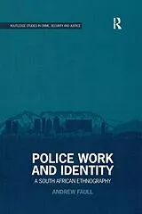 Kartonierter Einband Police Work and Identity von Faull Andrew