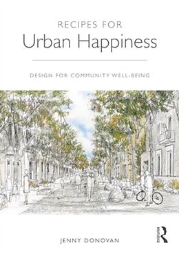 Couverture cartonnée Recipes for Urban Happiness de Jenny Donovan