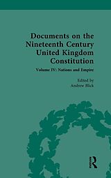 Livre Relié Documents on the Nineteenth Century United Kingdom Constitution de Andrew Blick