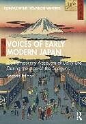 Couverture cartonnée Voices of Early Modern Japan de Constantine N. Vaporis, Constantine Vaporis