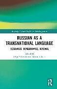 Livre Relié Russian as a Transnational Language de 