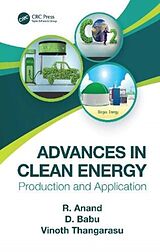 Fester Einband Advances in Clean Energy von Anand Ramanathan, Babu Dharmalingam, Vinoth Thangarasu