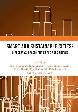 Couverture cartonnée Smart and Sustainable Cities? de James (University of Manchester, Uk) Karvon Evans
