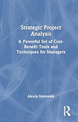 Livre Relié Strategic Project Analysis de Nalewaik Alexia