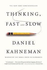 Couverture cartonnée Thinking, Fast and Slow de Daniel Kahneman