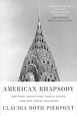 Kartonierter Einband American Rhapsody von Claudia Roth Pierpont