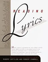 Fester Einband Reading Lyrics von Robert Gottlieb, Robert Kimball