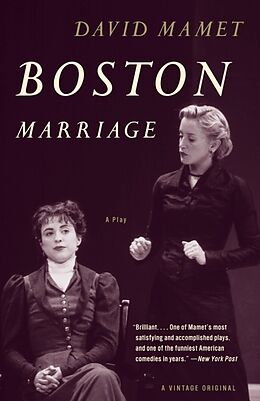 Broschiert Boston Marriage von David Mamet