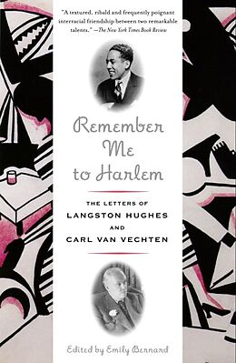 Livre de poche Remember Me to Harlem de Emily; Hughes, Langston; Van Vechten, Car Bernard