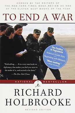 Couverture cartonnée To End a War de Richard Holbrooke