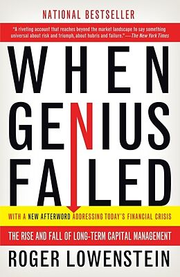 Broché When Genius Failed de Roger Lowenstein