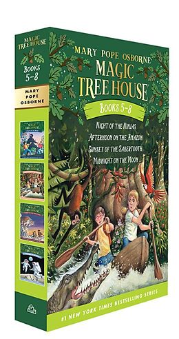 Couverture cartonnée Magic Tree House Books 5-8 Boxed Set de Mary Pope Osborne