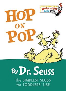 Couverture cartonnée Hop on Pop de Dr Seuss