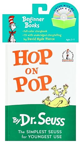 Couverture cartonnée Hop on Pop Book & CD [With CD] de Seuss
