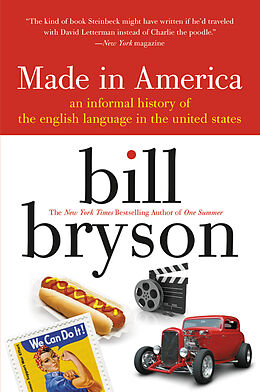 Couverture cartonnée Made in America de Bill Bryson