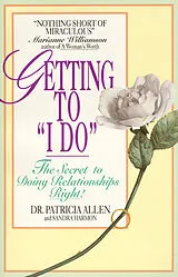 Broschiert Getting to 'I Do' von Patricia Allen