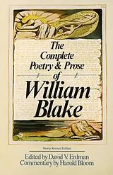 Kartonierter Einband The Complete Poetry & Prose of William Blake von William Blake, David V. Erdman, Harold Bloom