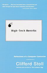 Livre de poche High-Tech Heretic de Clifford Stoll