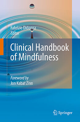 Livre Relié Clinical Handbook of Mindfulness de 