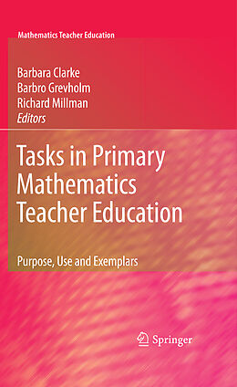 Fester Einband Tasks in Primary Mathematics Teacher Education von 