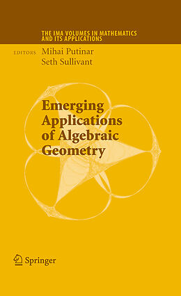 Livre Relié Emerging Applications of Algebraic Geometry de 