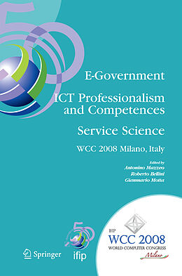 Livre Relié E-Government Ict Professionalism and Competences Service Science de Ethan Akin