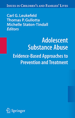 Livre Relié Adolescent Substance Abuse de 