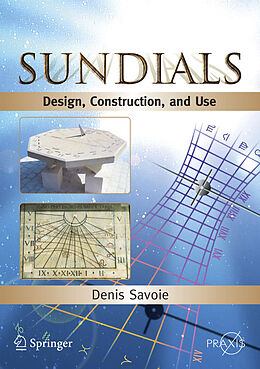 Couverture cartonnée Sundials de Denis Savoie