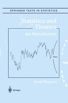 Livre Relié Statistics and Finance de David Ruppert