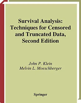 E-Book (pdf) Survival Analysis von John P. Klein, Melvin L. Moeschberger