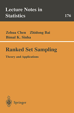 E-Book (pdf) Ranked Set Sampling von Zehua Chen, Zhidong Bai, Bimal Sinha
