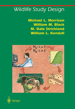 eBook (pdf) Wildlife Study Design de Michael L. Morrison, W. L. Kendall, William M. Block