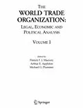 E-Book (pdf) The World Trade Organization von Patrick F. J. Macrory, Arthur E. Appleton, Michael G. Plummer