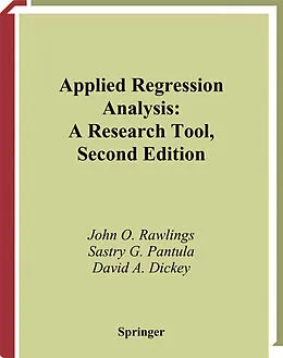 E-Book (pdf) Applied Regression Analysis von John O. Rawlings, Sastry G. Pantula, David A. Dickey
