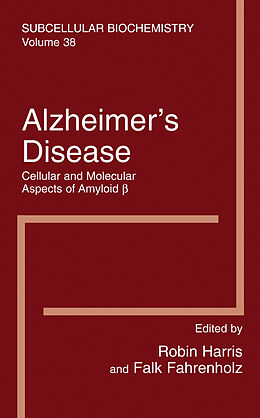 Fester Einband Alzheimer's Disease: Cellular and Molecular Aspects of Amyloid beta von 