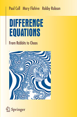 Couverture cartonnée Difference Equations de Paul Cull, Mary Flahive, Robby Robson