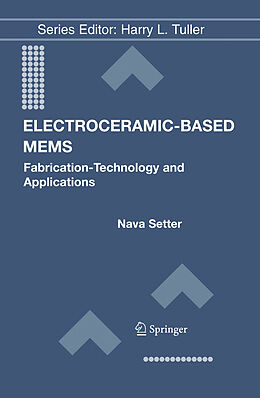 Livre Relié Electroceramic-Based MEMS de 