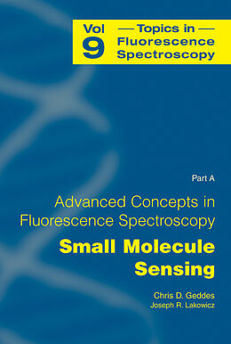 Livre Relié Advanced Concepts in Fluorescence Sensing de 