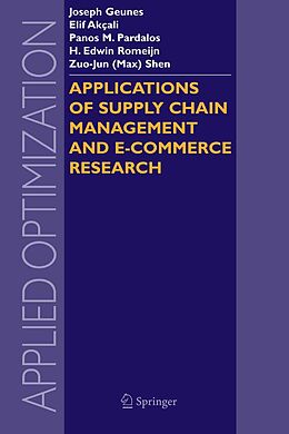 eBook (pdf) Applications of Supply Chain Management and E-Commerce Research de 